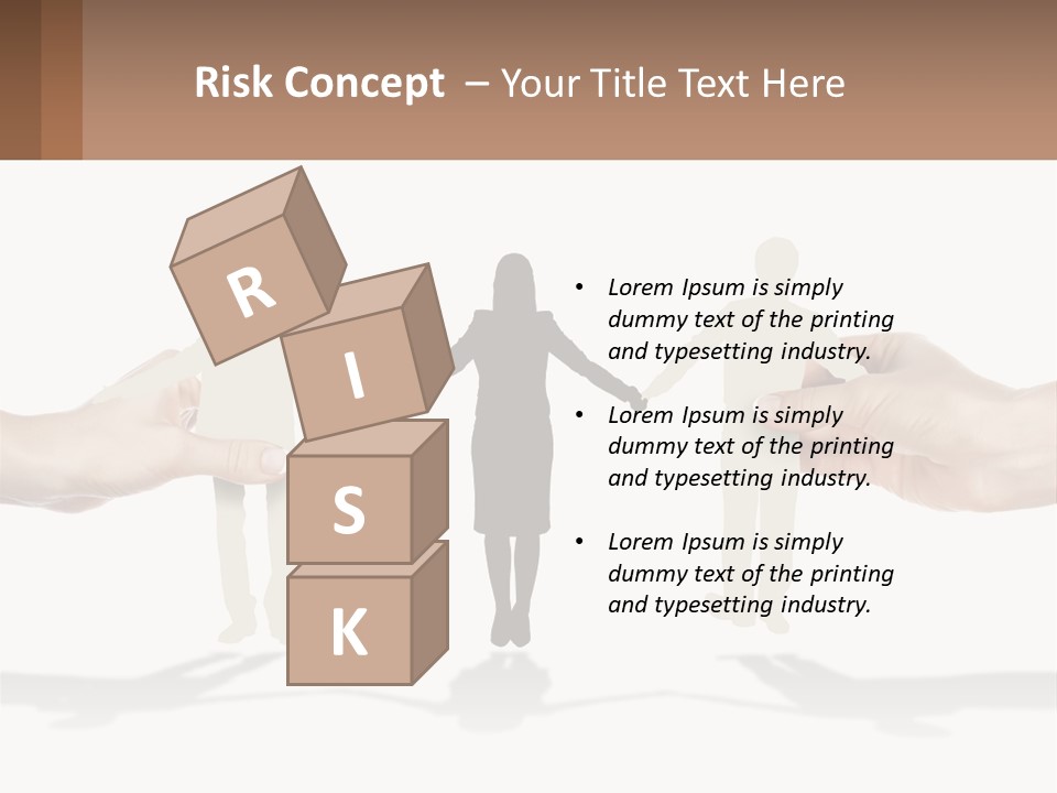 Paper Cut People PowerPoint Template