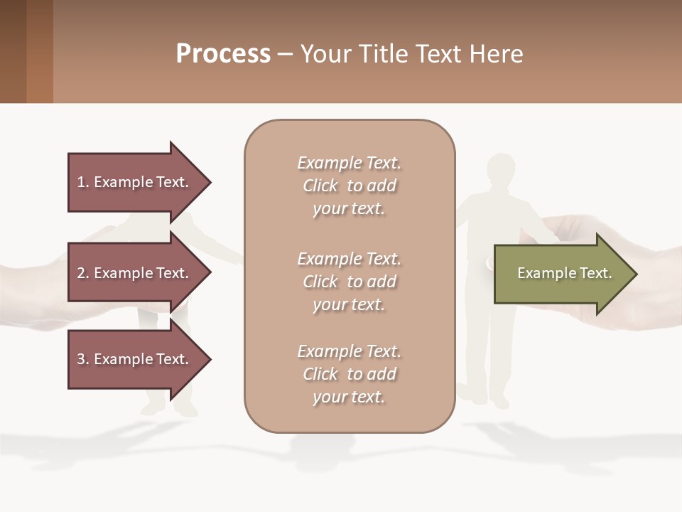 Paper Cut People PowerPoint Template