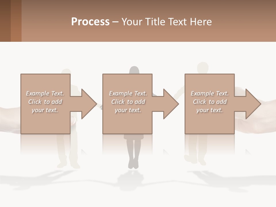 Paper Cut People PowerPoint Template