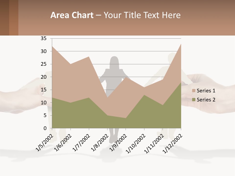 Paper Cut People PowerPoint Template