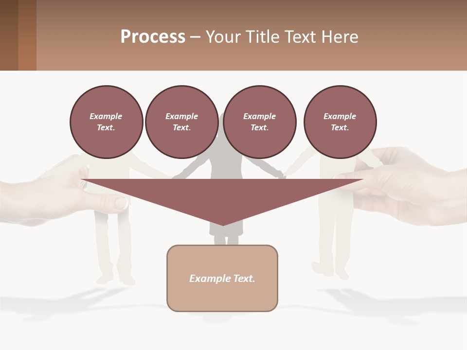 Paper Cut People PowerPoint Template