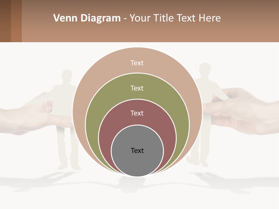 Paper Cut People PowerPoint Template