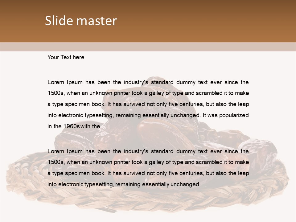 Raisin PowerPoint Template