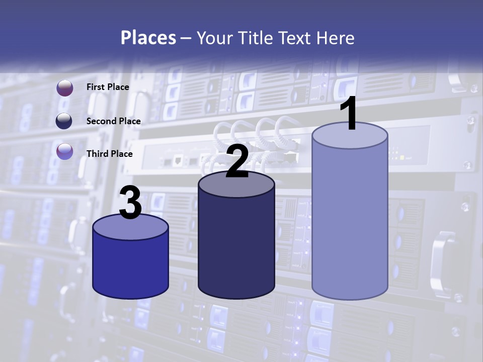 Server Rack PowerPoint Template