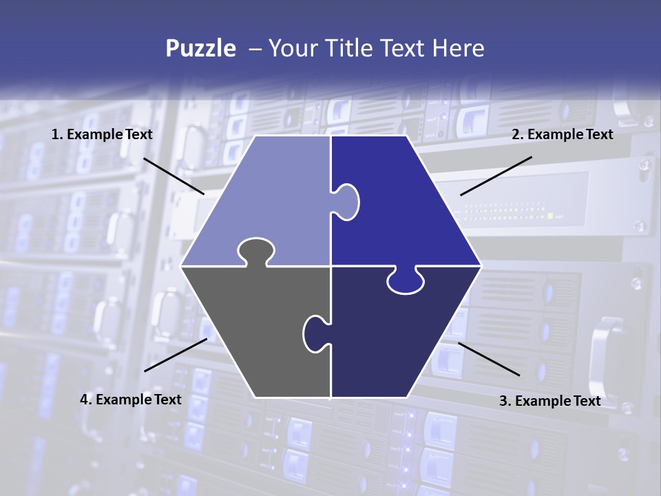 Server Rack PowerPoint Template