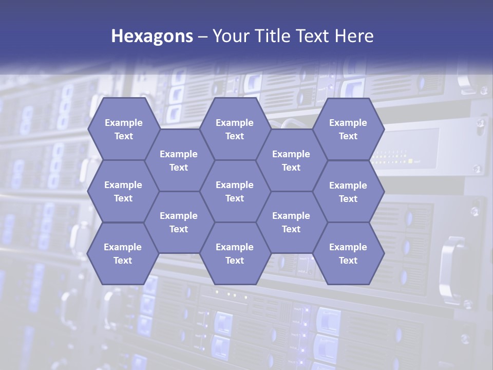 Server Rack PowerPoint Template