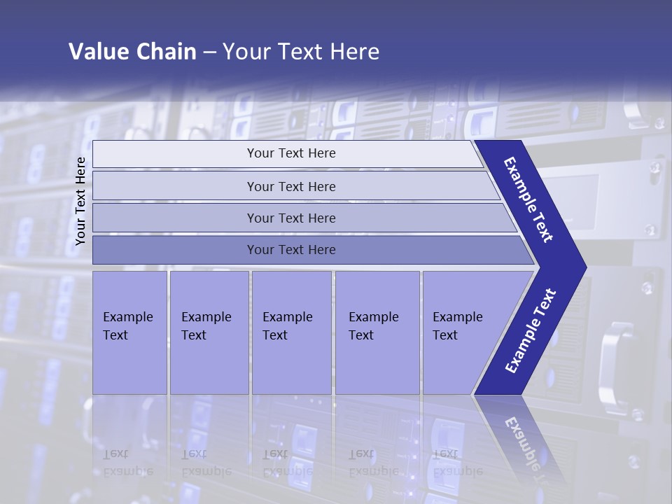 Server Rack PowerPoint Template