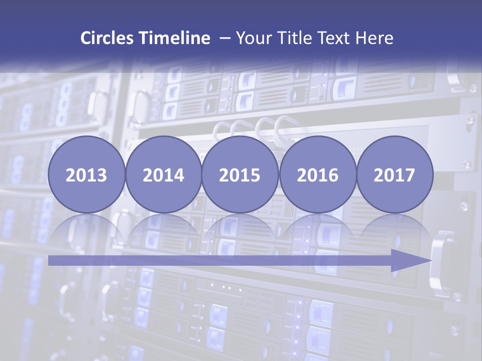 Server Rack PowerPoint Template