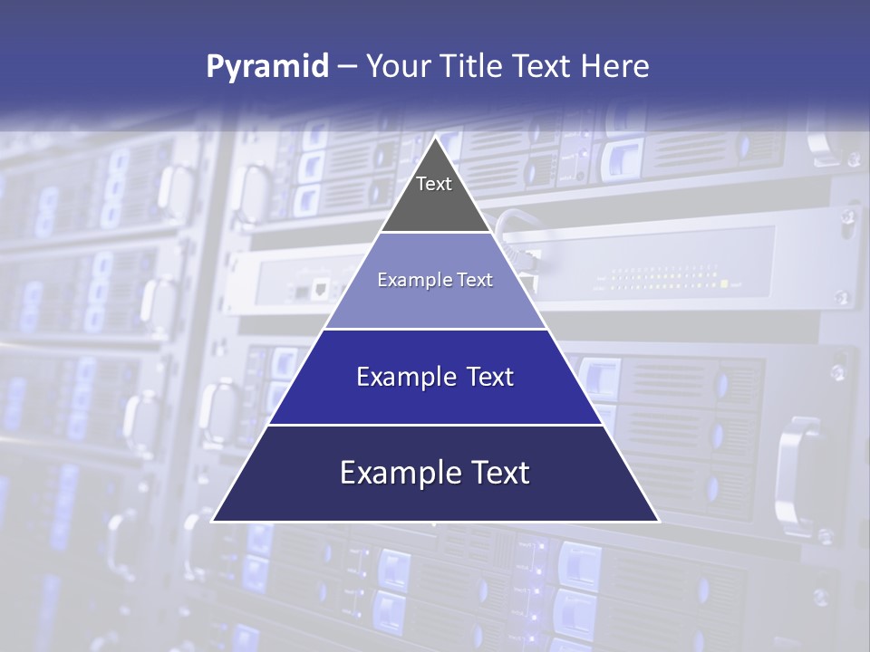 Server Rack PowerPoint Template