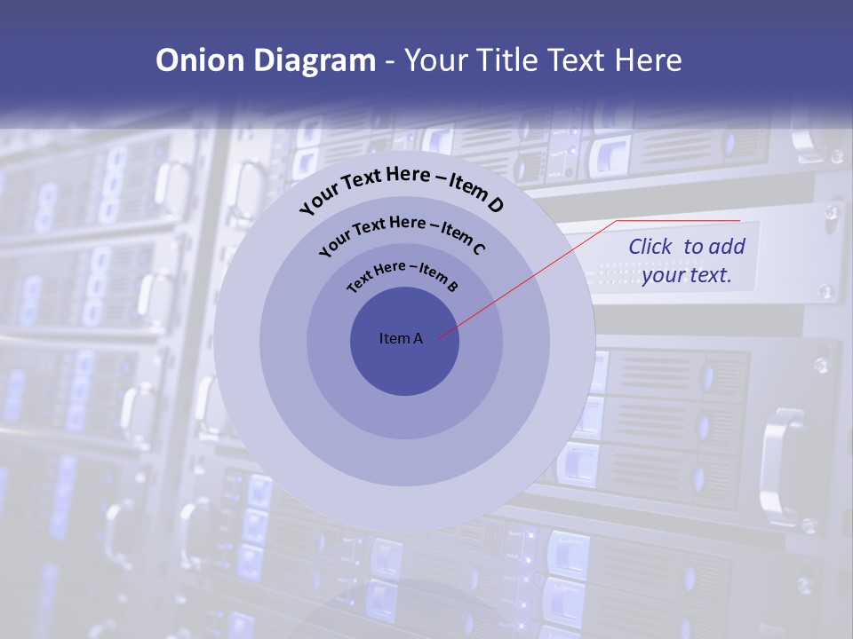 Server Rack PowerPoint Template