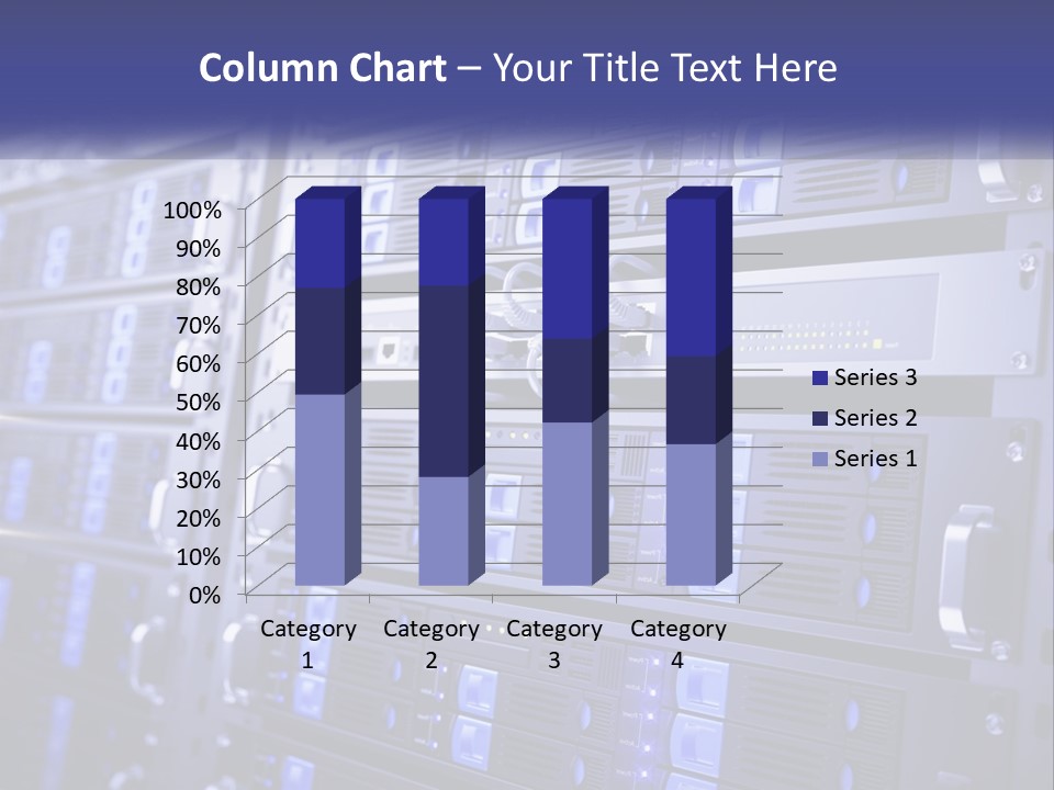 Server Rack PowerPoint Template
