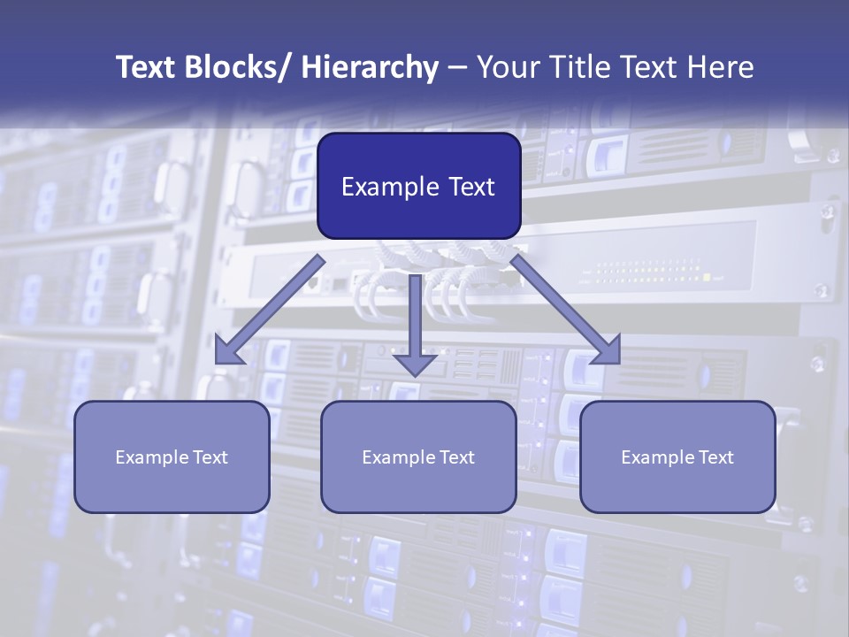 Server Rack PowerPoint Template