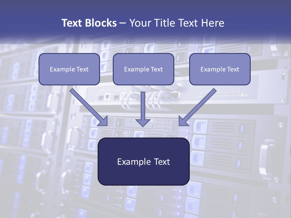 Server Rack PowerPoint Template