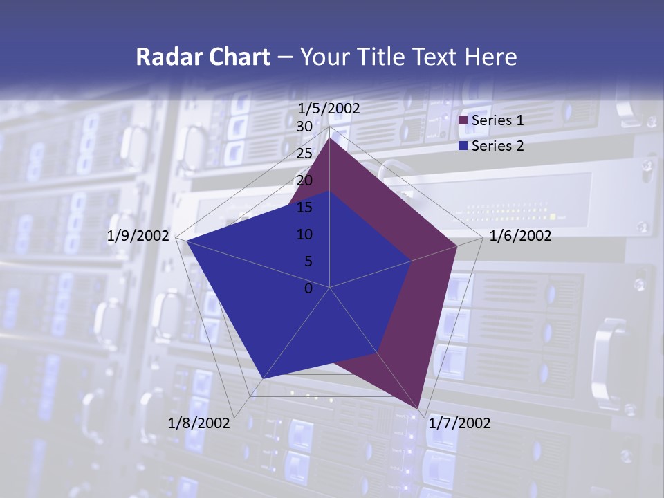 Server Rack PowerPoint Template