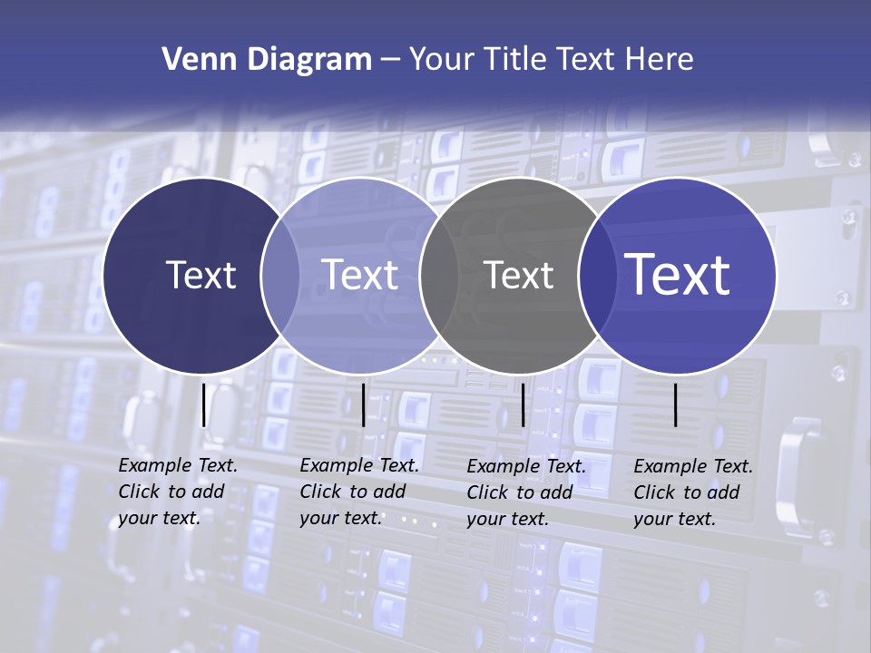 Server Rack PowerPoint Template