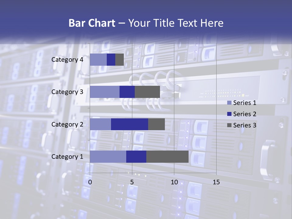 Server Rack PowerPoint Template