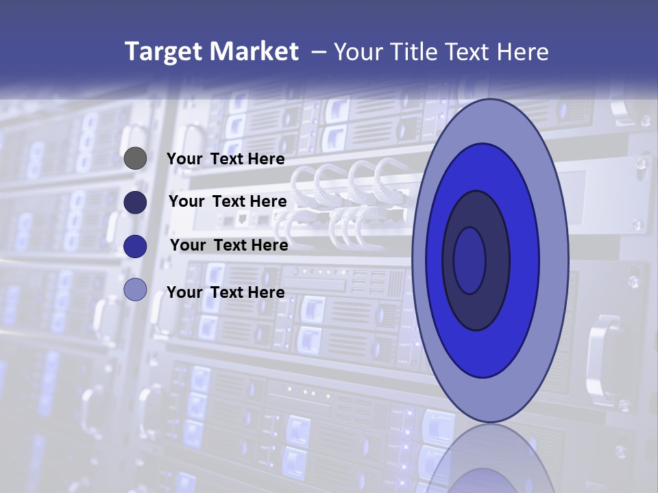 Server Rack PowerPoint Template