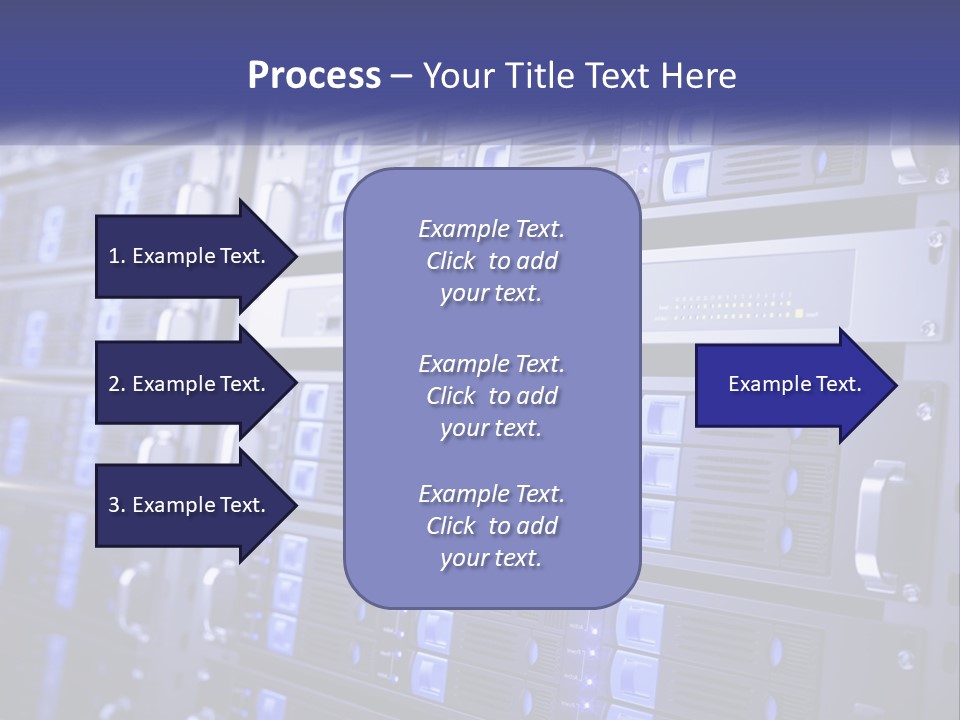 Server Rack PowerPoint Template