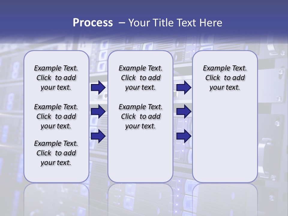 Server Rack PowerPoint Template