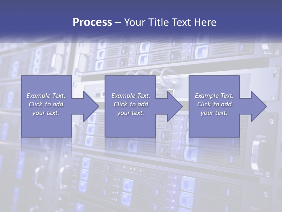 Server Rack PowerPoint Template