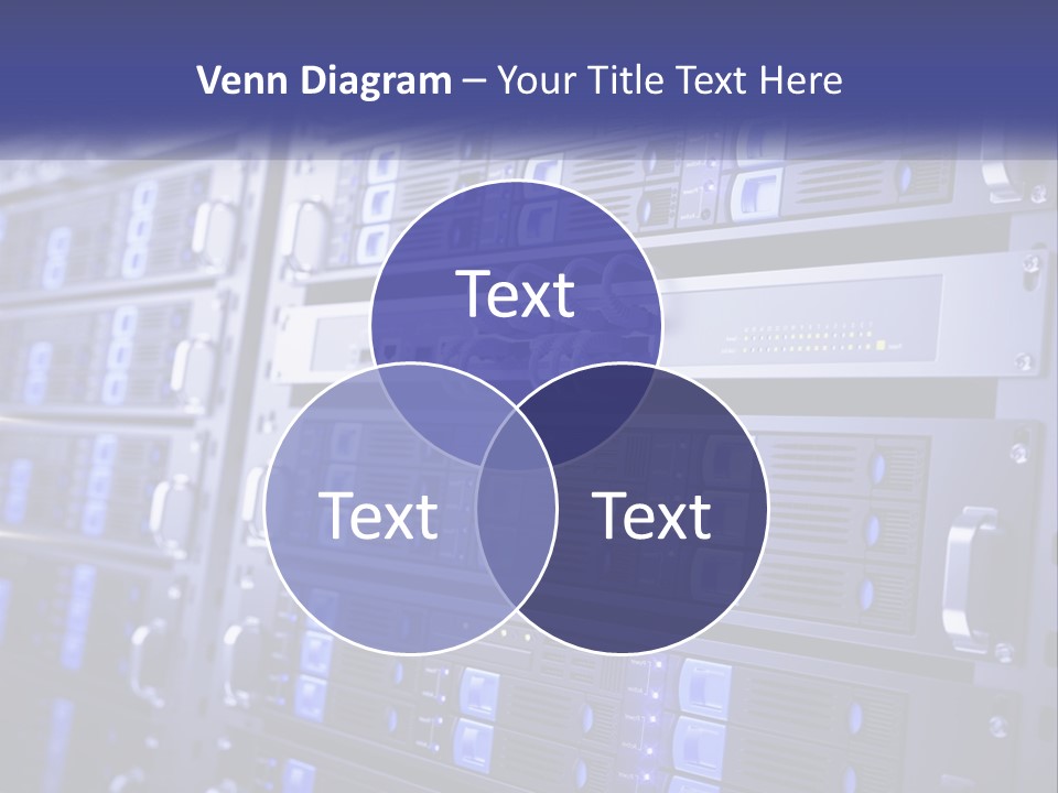 Server Rack PowerPoint Template