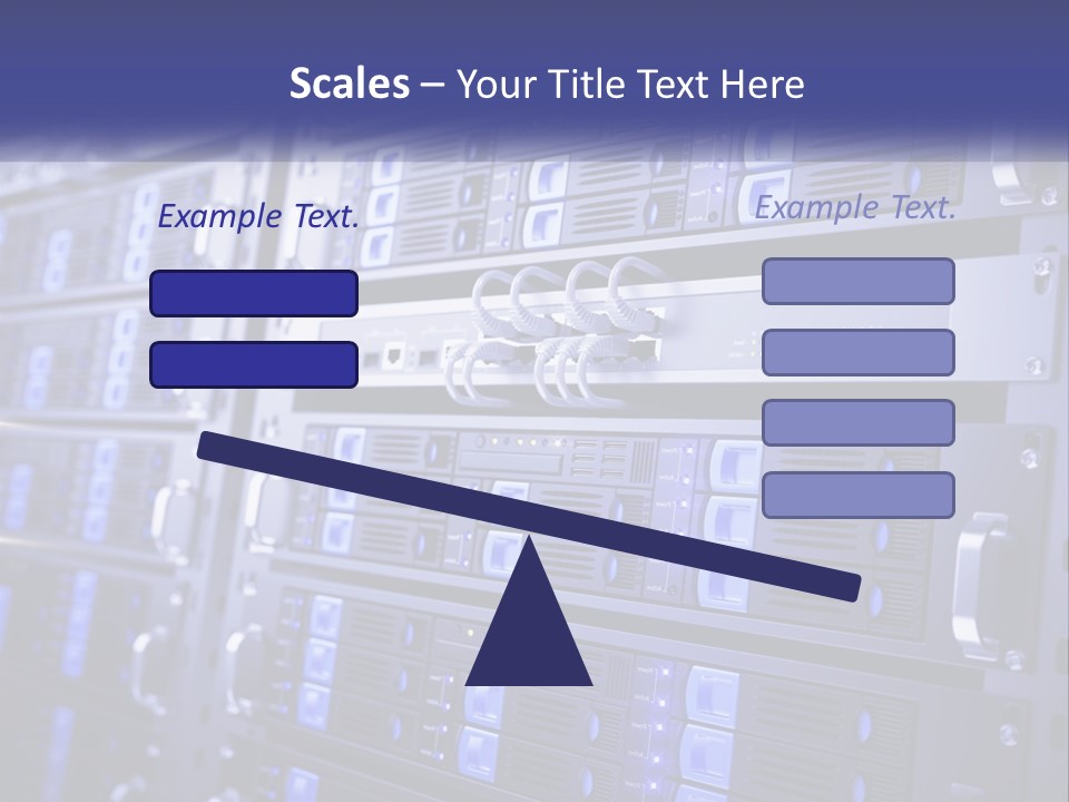 Server Rack PowerPoint Template