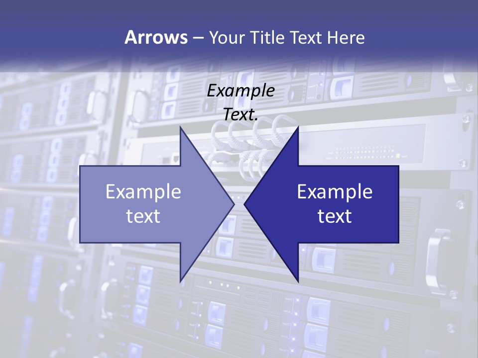 Server Rack PowerPoint Template