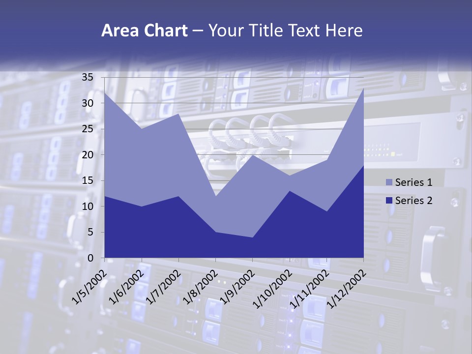 Server Rack PowerPoint Template