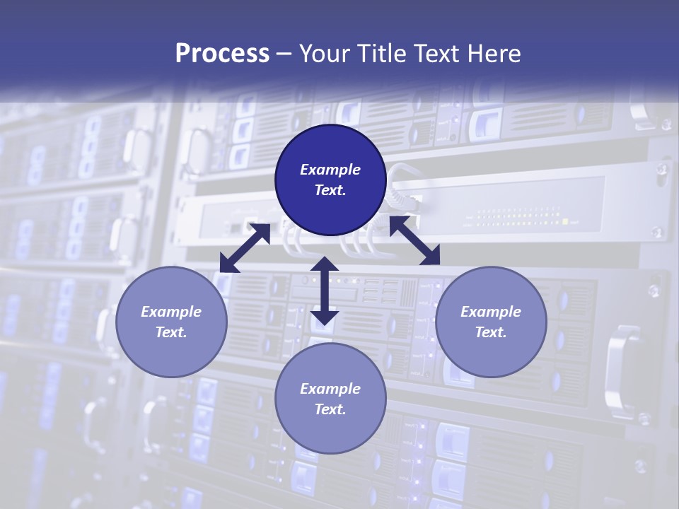 Server Rack PowerPoint Template