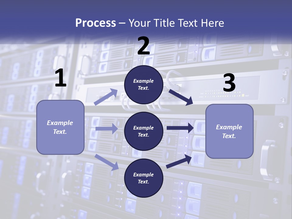 Server Rack PowerPoint Template