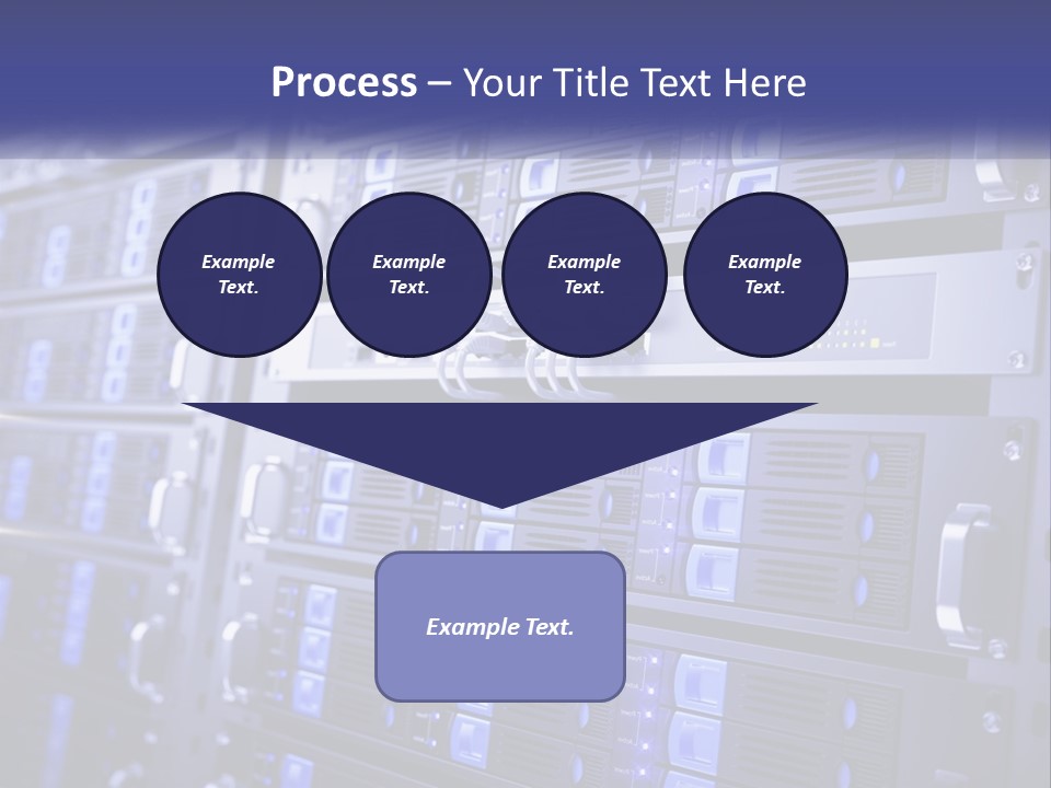 Server Rack PowerPoint Template