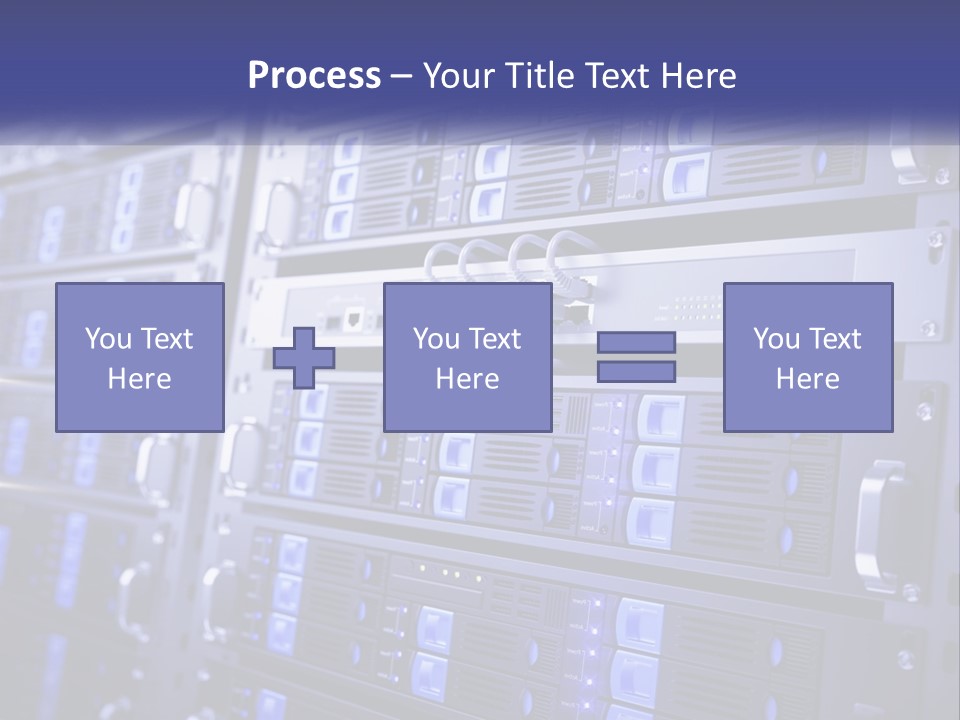 Server Rack PowerPoint Template