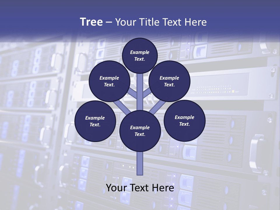 Server Rack PowerPoint Template