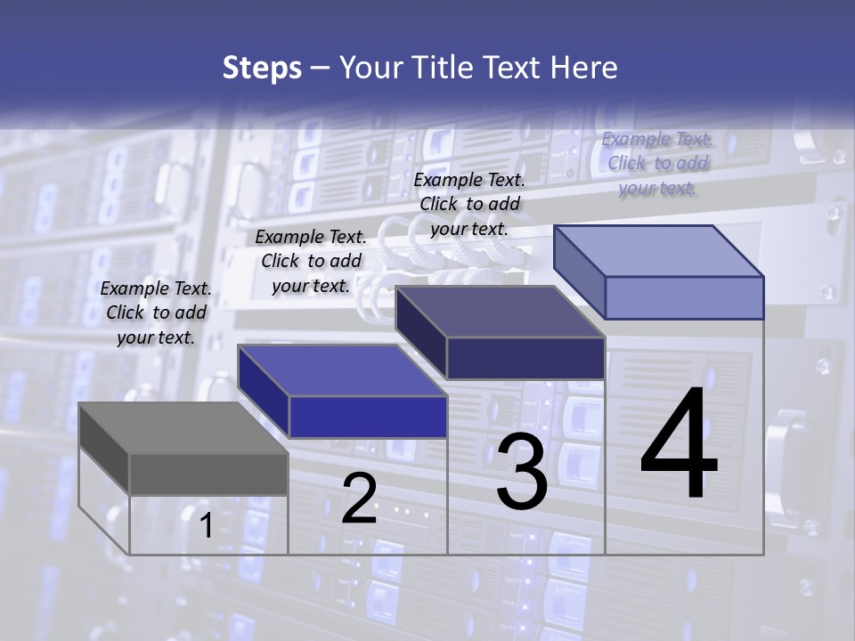 Server Rack PowerPoint Template