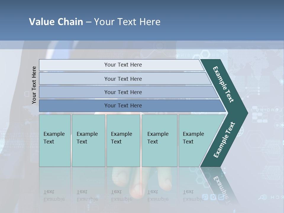 Finger Pressing PowerPoint Template