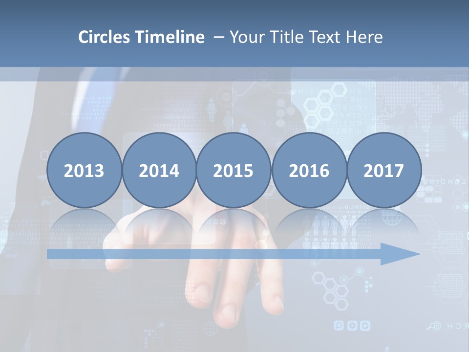 Finger Pressing PowerPoint Template