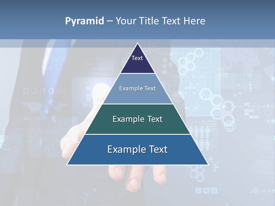 Finger Pressing PowerPoint Template