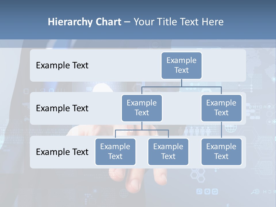 Finger Pressing PowerPoint Template