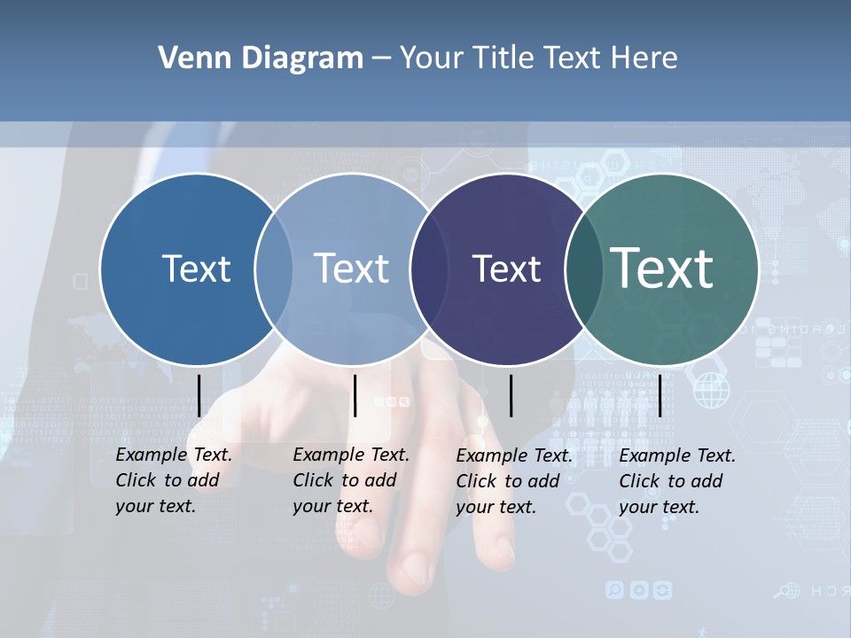 Finger Pressing PowerPoint Template