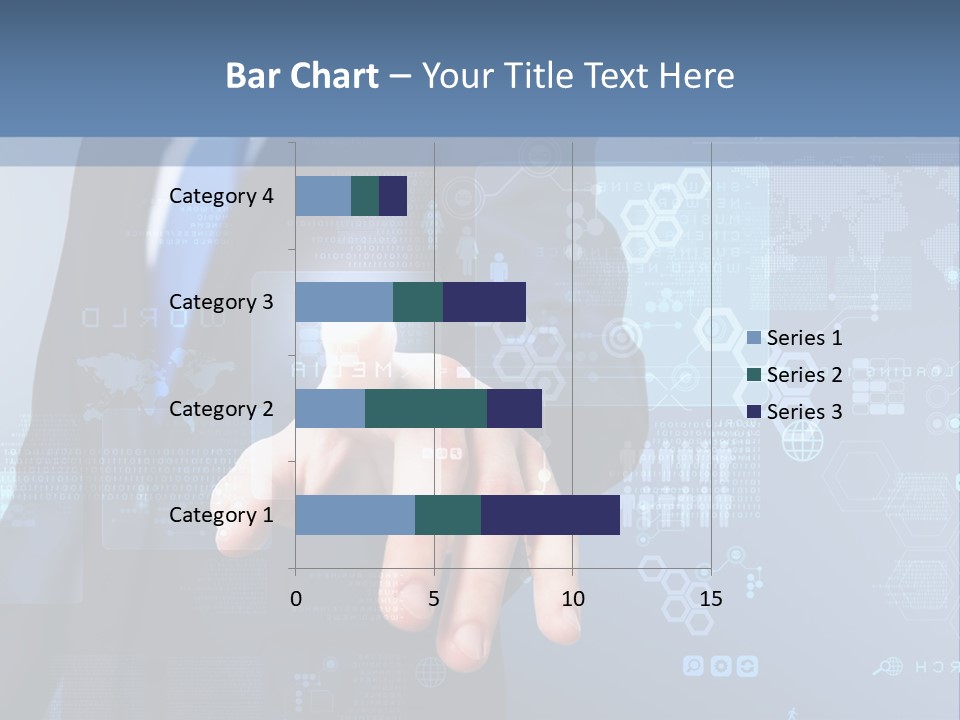Finger Pressing PowerPoint Template