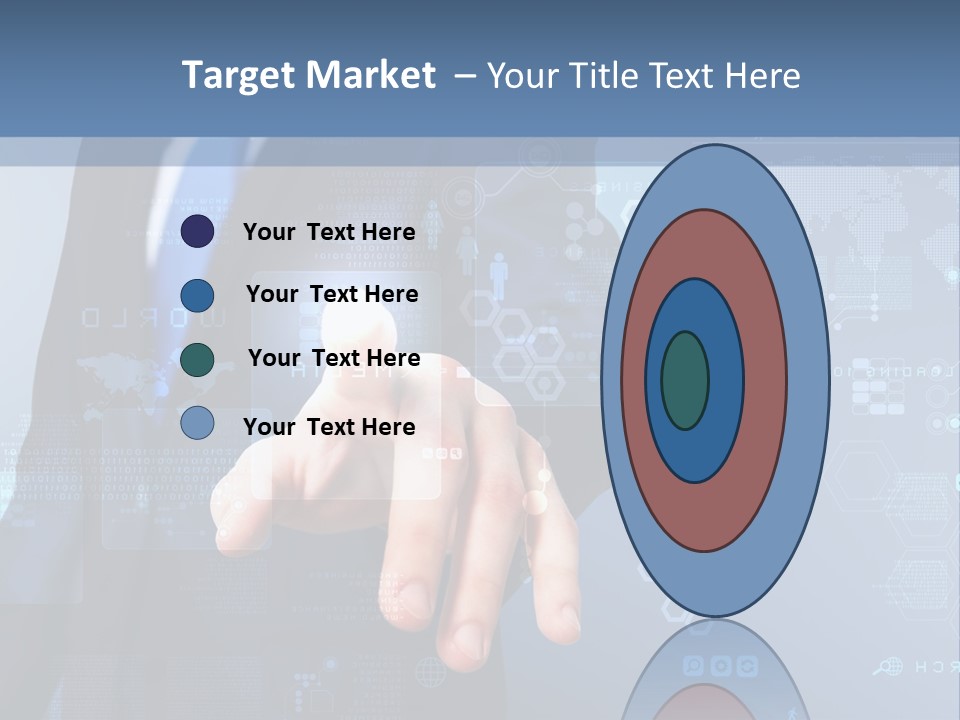 Finger Pressing PowerPoint Template