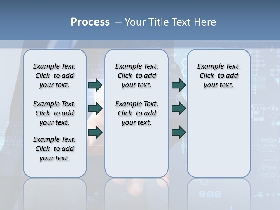 Finger Pressing PowerPoint Template