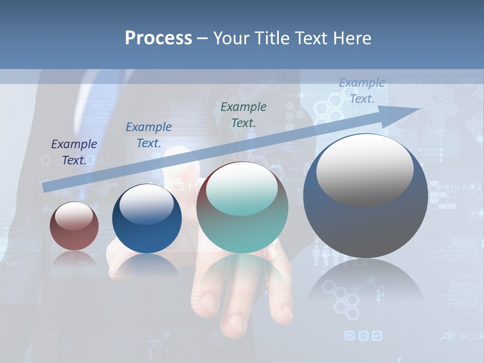 Finger Pressing PowerPoint Template