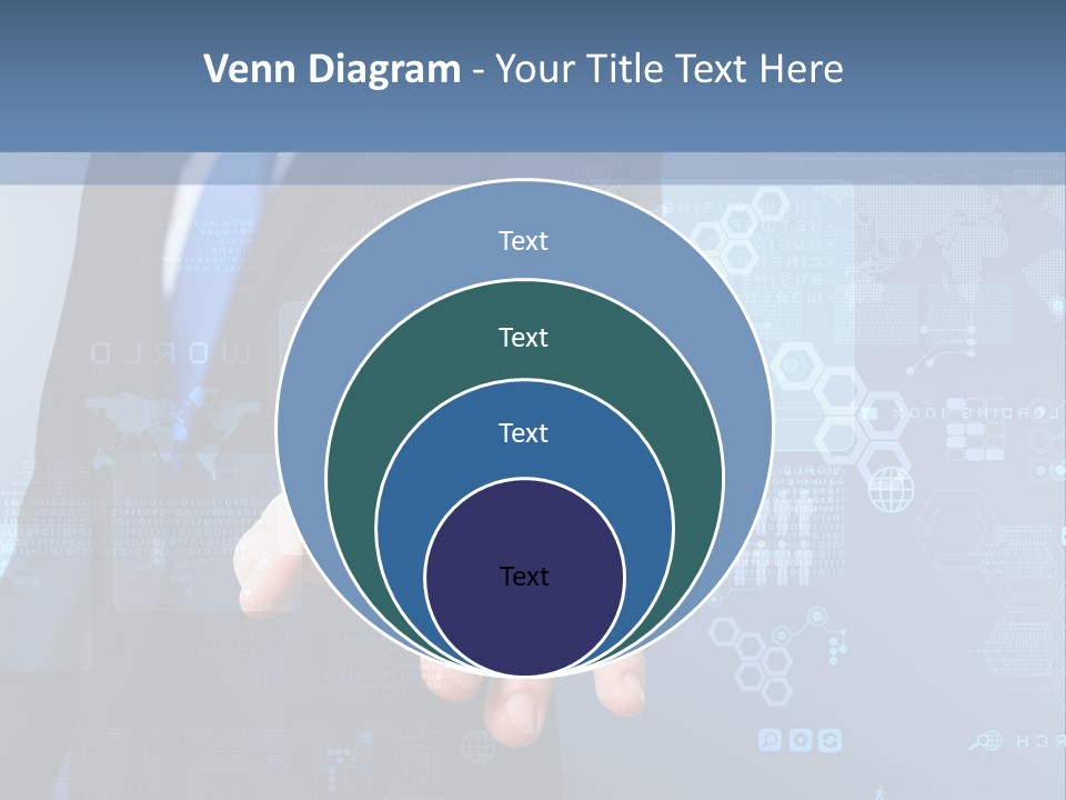 Finger Pressing PowerPoint Template
