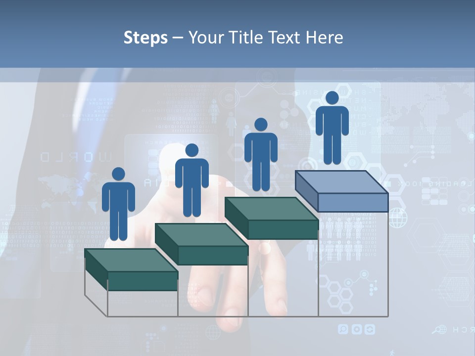 Finger Pressing PowerPoint Template