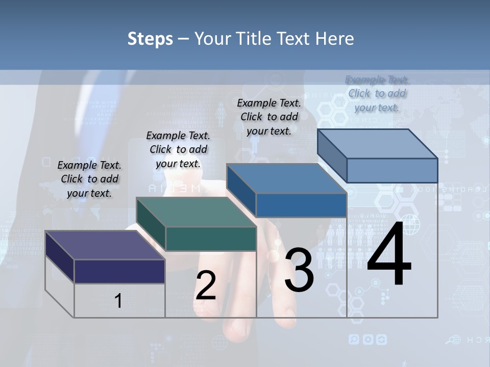 Finger Pressing PowerPoint Template
