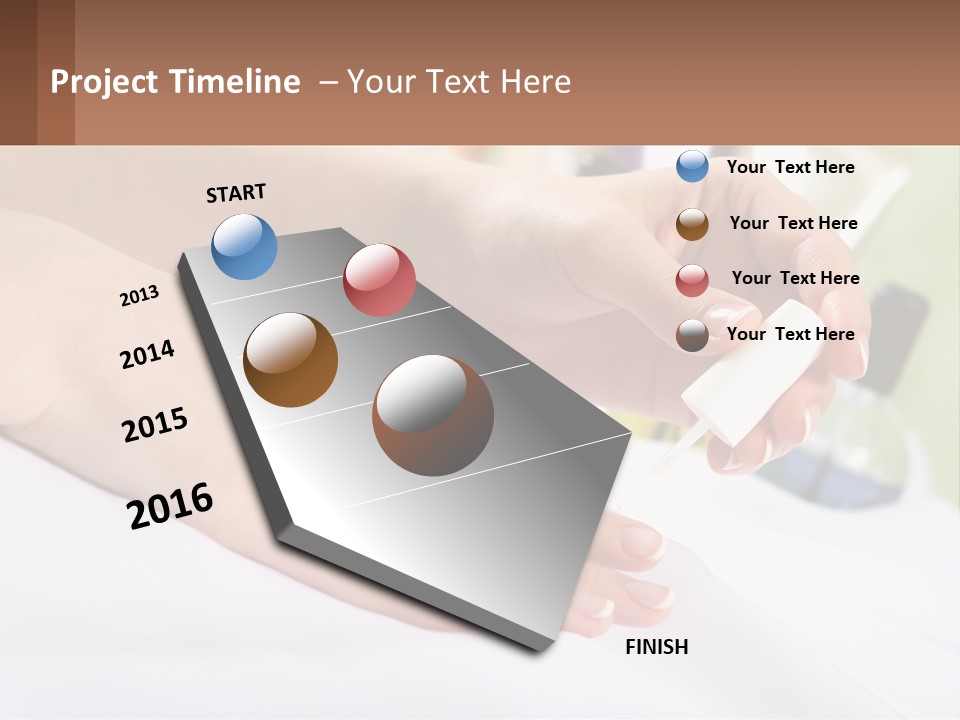 Paint Your Nails With Varnish PowerPoint Template