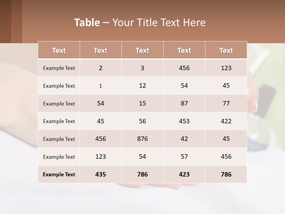 Paint Your Nails With Varnish PowerPoint Template