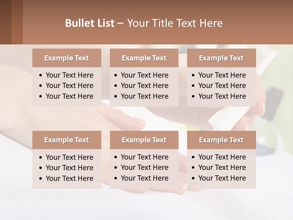 Paint Your Nails With Varnish PowerPoint Template