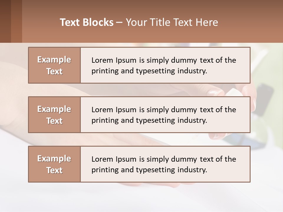 Paint Your Nails With Varnish PowerPoint Template